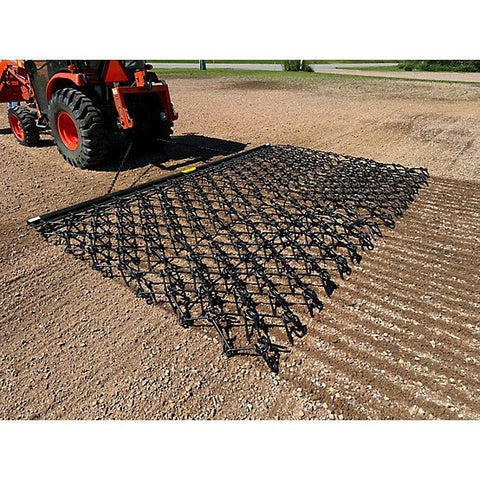 12 FT x 6.5 FT Heavy - Duty Drag Harrow – 1/2" Spikes for Tractor, ATV, UTV & Lawnmower | Model GH12 - with | Sold by Uncle Wiener's Wholesale