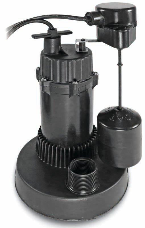 1/2 HP Submersible Sump Pump – 4000 GPH, 28 ft lift, aluminum Q1DP1100S6 - with | Sold by Uncle Wiener's Wholesale