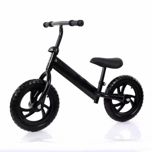 12 - Inch Kids Balance Bike – Lightweight Steel Frame & EVA Tires - with BLACK | Sold by Uncle Wiener's Wholesale