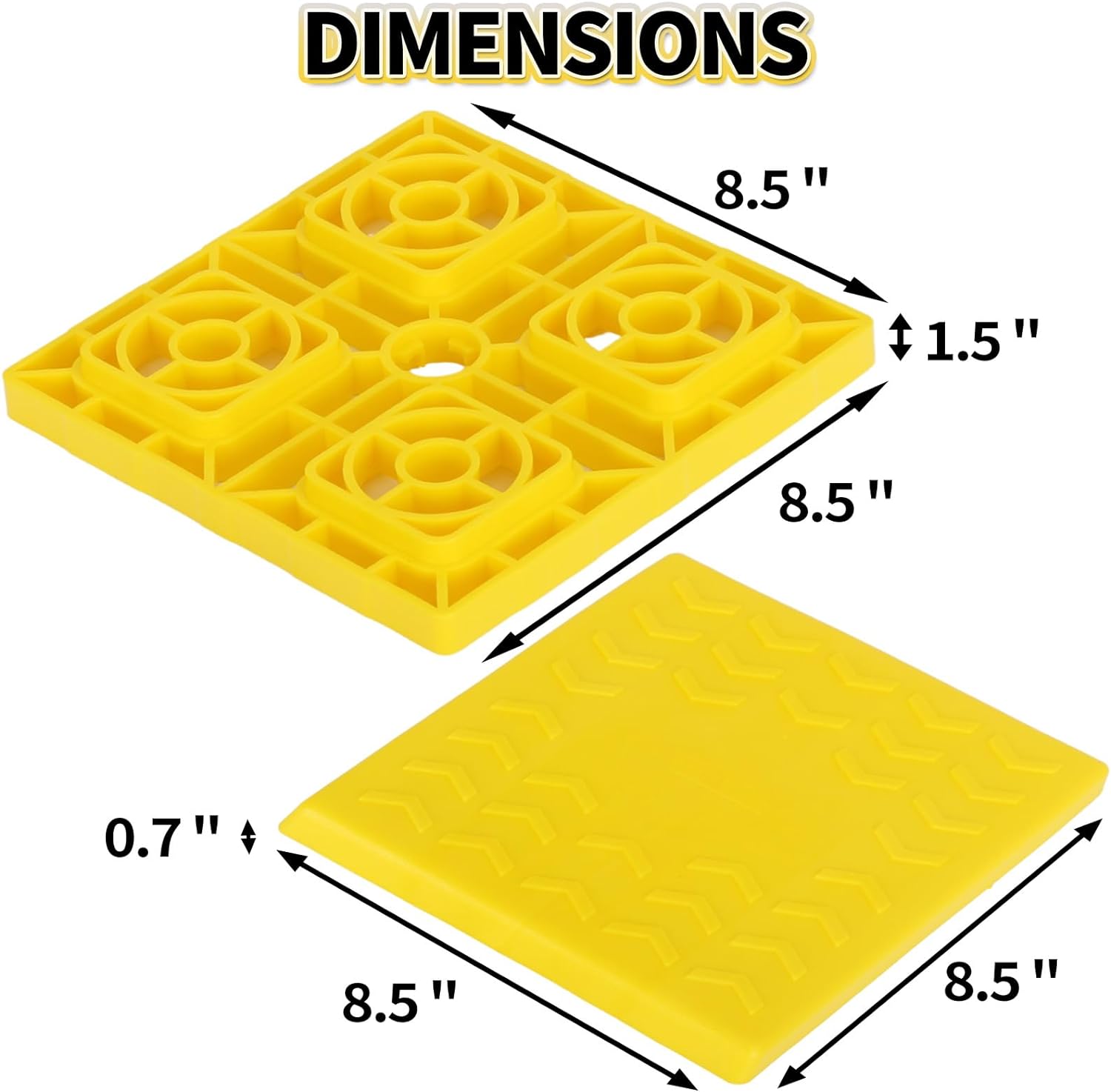12 - Pack RV Leveling Blocks with Carry Bag – Heavy Duty Camper Trailer Levelers RV12 - with | Sold by Uncle Wiener's Wholesale