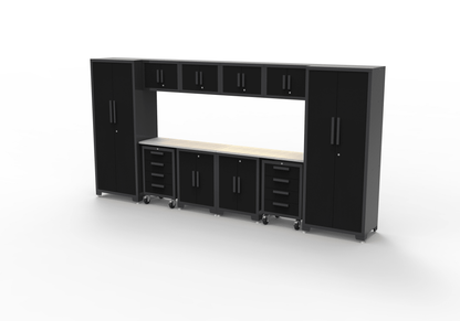 12 - Piece Garage Workbench & Tool Box Set | New & Complete KN206222D - with Black Version KN206222B | Sold by Uncle Wiener's Wholesale