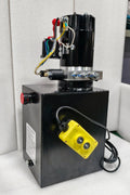 12 Quart 12V Hydraulic Pump – Single Acting Dump Trailer Power Unit | 3200 PSI Max Pressure SAP12123200 - with | Sold by Uncle Wiener's Wholesale