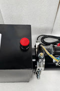 12 Quart 12V Hydraulic Pump – Single Acting Dump Trailer Power Unit | 3200 PSI Max Pressure SAP12123200 - with | Sold by Uncle Wiener's Wholesale