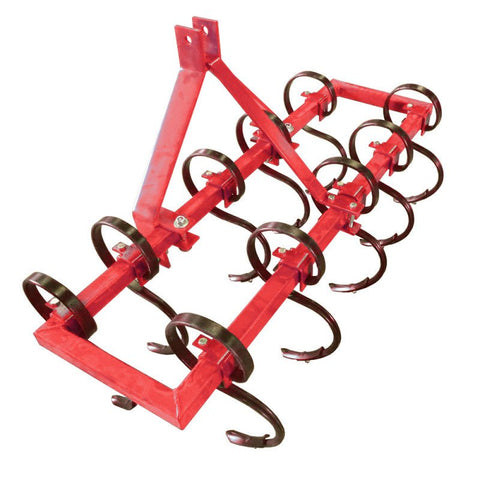 12 - Shank 72″ S - Tine Field Cultivator – Cat I 3 - Point Hitch, 6.5″ Spacing, Reversible Points Model CNJSC6 - with | Sold by Uncle Wiener's Wholesale