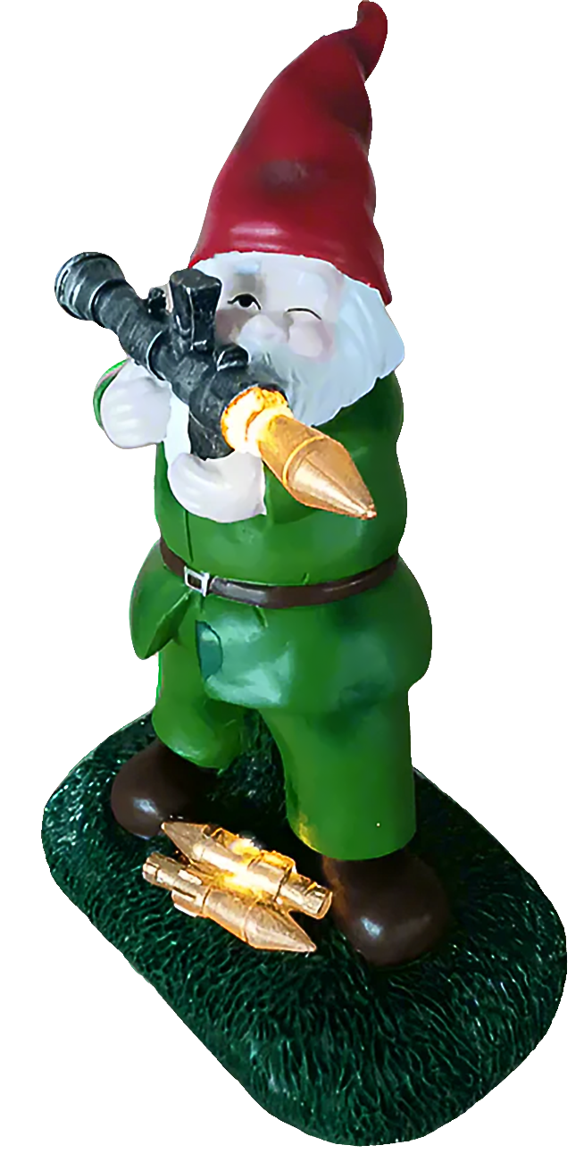 Solar Resin Gnome & Animal Garden Figures – Outdoor Decor Collection RSL16
