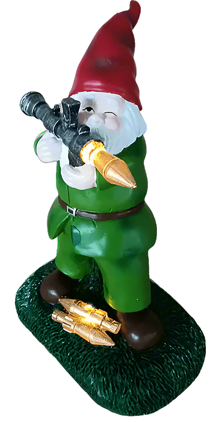 Solar Resin Gnome & Animal Garden Figures – Outdoor Decor Collection RSL16