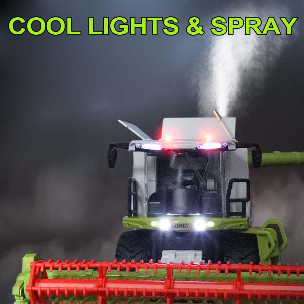 1:24 RC Combine Wheat Harvester – 6 - Channel 2.4GHz Remote Control Farm Vehicle 712933 - with | Sold by Uncle Wiener's Wholesale