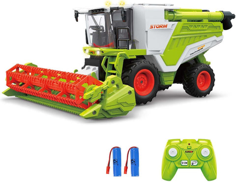 1:24 RC Combine Wheat Harvester – 6 - Channel 2.4GHz Remote Control Farm Vehicle 712933 - with | Sold by Uncle Wiener's Wholesale