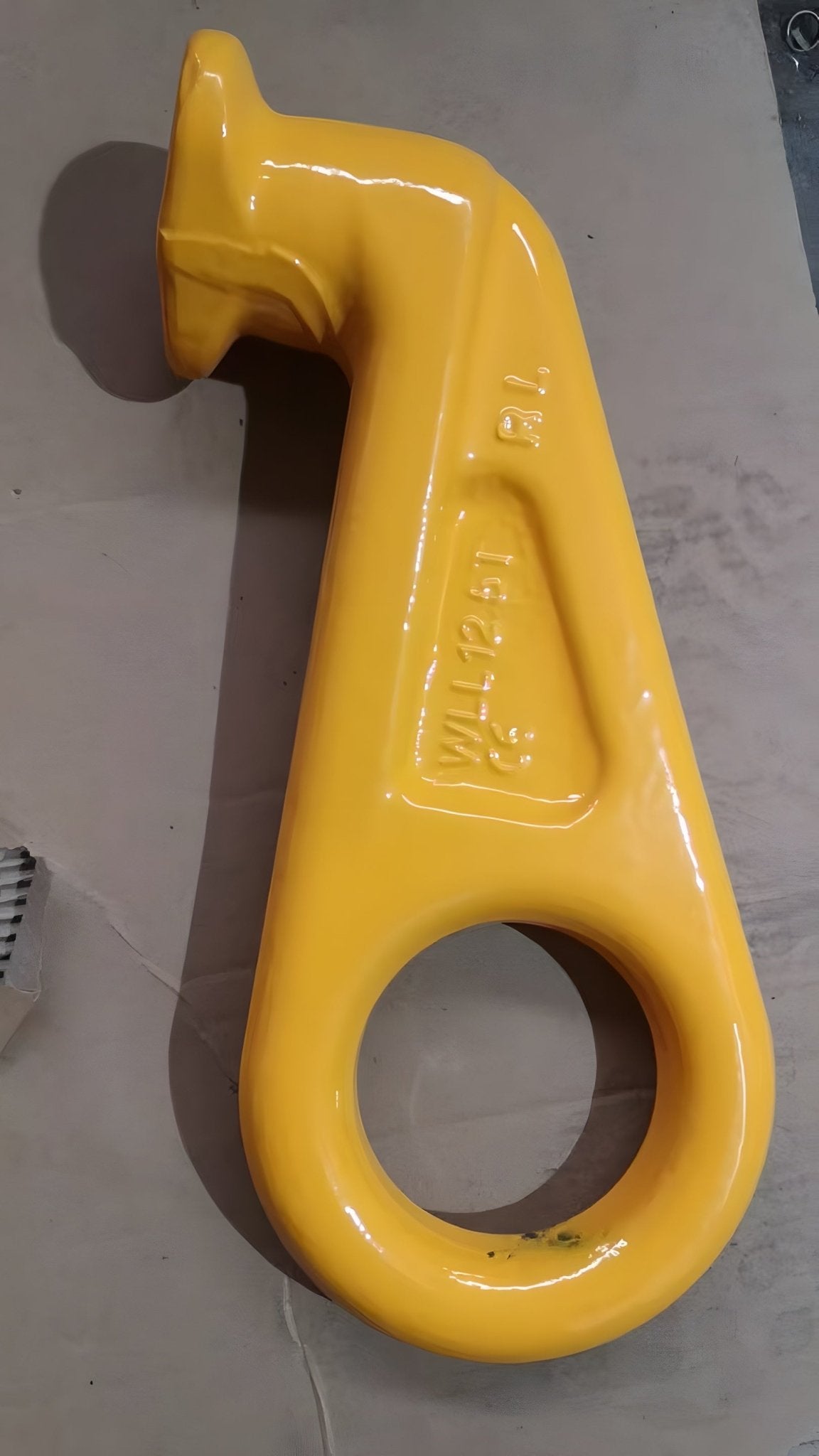 12.5T Heavy Duty ISO Shipping Container Lifting Hooks Yellow – 5 - Pack (2 Left, 2 Right, 1 Straight) SCL0221S5 - with | Sold by Uncle Wiener's Wholesale