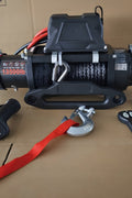12V 13,500 lb Synthetic Rope Winch – ZLP13500 Remote Control, 3 - Stage Gear, 6.8HP Motor - with | Sold by Uncle Wiener's Wholesale