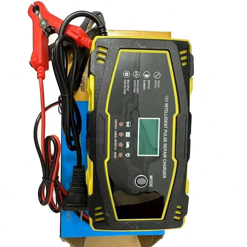 12V 6A Intelligent Pulse Repair Battery Charger Automatic Smart Charger BC1206Y - with | Sold by Uncle Wiener's Wholesale
