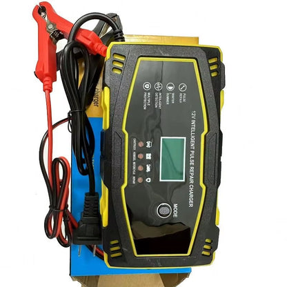 12V 6A Intelligent Pulse Repair Battery Charger Automatic Smart Charger BC1206Y - with | Sold by Uncle Wiener's Wholesale
