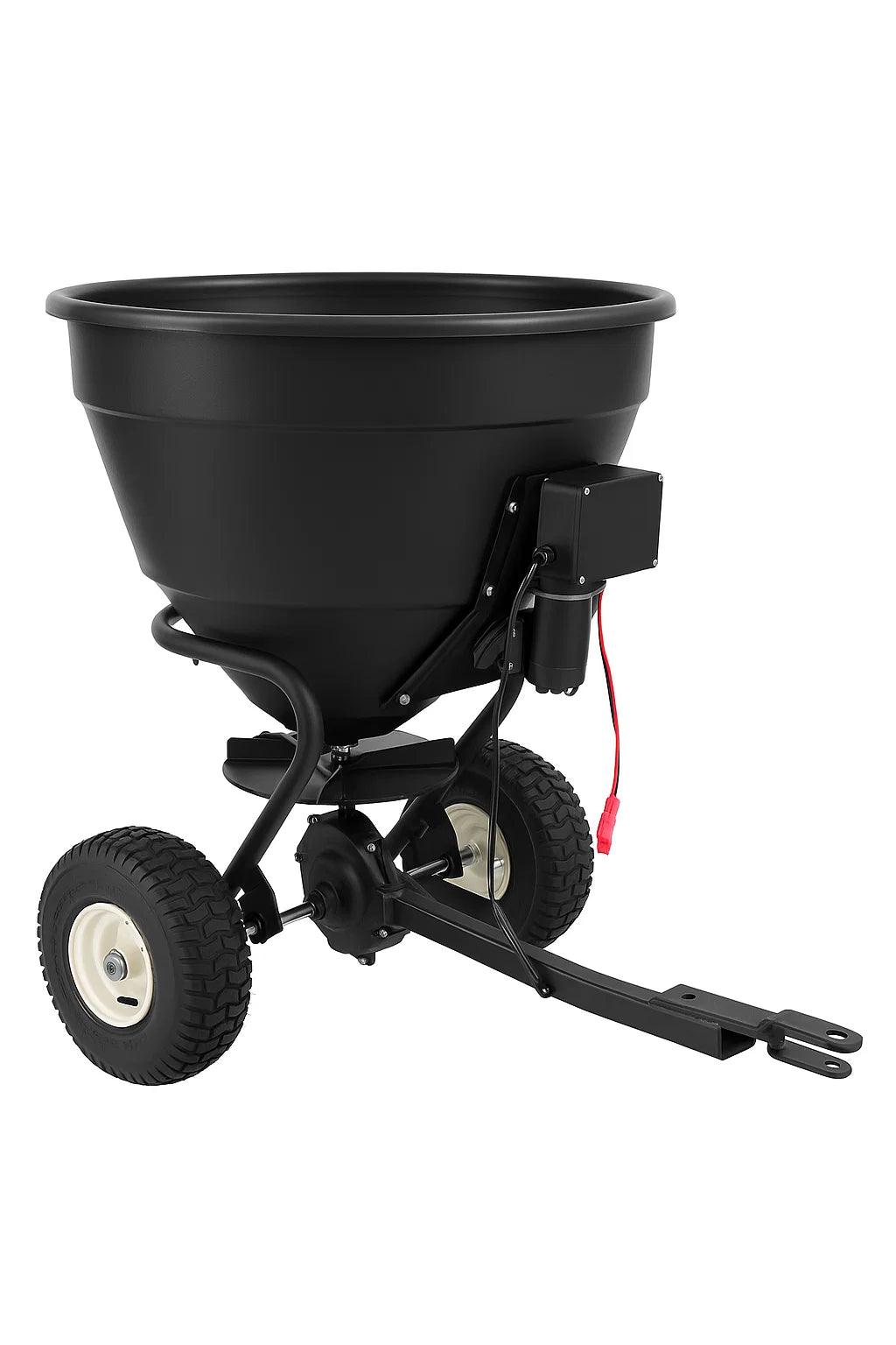 12V ATV & Lawn Tractor Fertilizer Spreader – 40KG Capacity for Salt, Seed, and Grit (GT1506) - with | Sold by Uncle Wiener's Wholesale