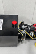 12V DC Hydraulic Power Unit – 12 Quart Steel Double Acting Pump | 3200 PSI for Dump Trailers & Car Lifting DAP12123200 - with | Sold by Uncle Wiener's Wholesale
