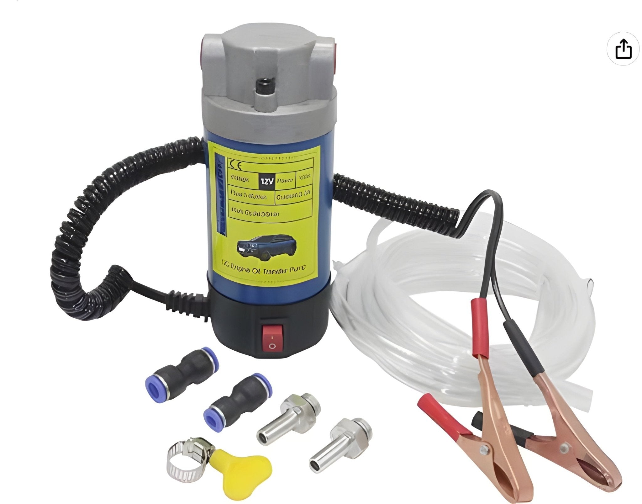 12V Electric Engine Oil Pump 1–3 L/Min 100W Portable Oil Transfer Pump EGP12 - with | Sold by Uncle Wiener's Wholesale