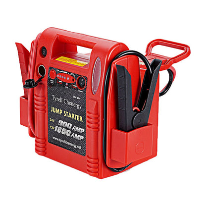 12V/24V Jump Starter Battery Booster – 1800/900 Amp Heavy - Duty – HH974 - with | Sold by Uncle Wiener's Wholesale
