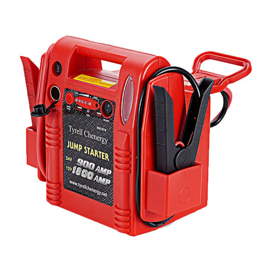 12V/24V Jump Starter Battery Booster – 1800/900 Amp Heavy - Duty – HH974 - with | Sold by Uncle Wiener's Wholesale