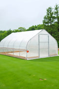 12x30 FT & 12x20 FT Large Metal Frame Walk - In Tunnel Greenhouse for Plant Growth - with 12X30 | Sold by Uncle Wiener's Wholesale