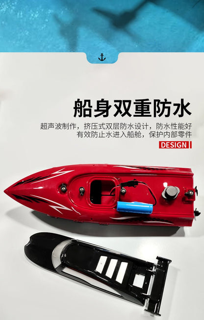 1:36 Scale 2.4G RC High - Speed Twin Propeller Boat – 8 km/h, 500mAh Battery, 25m Control Distance – SKU 1896930 - with | Sold by Uncle Wiener's Wholesale