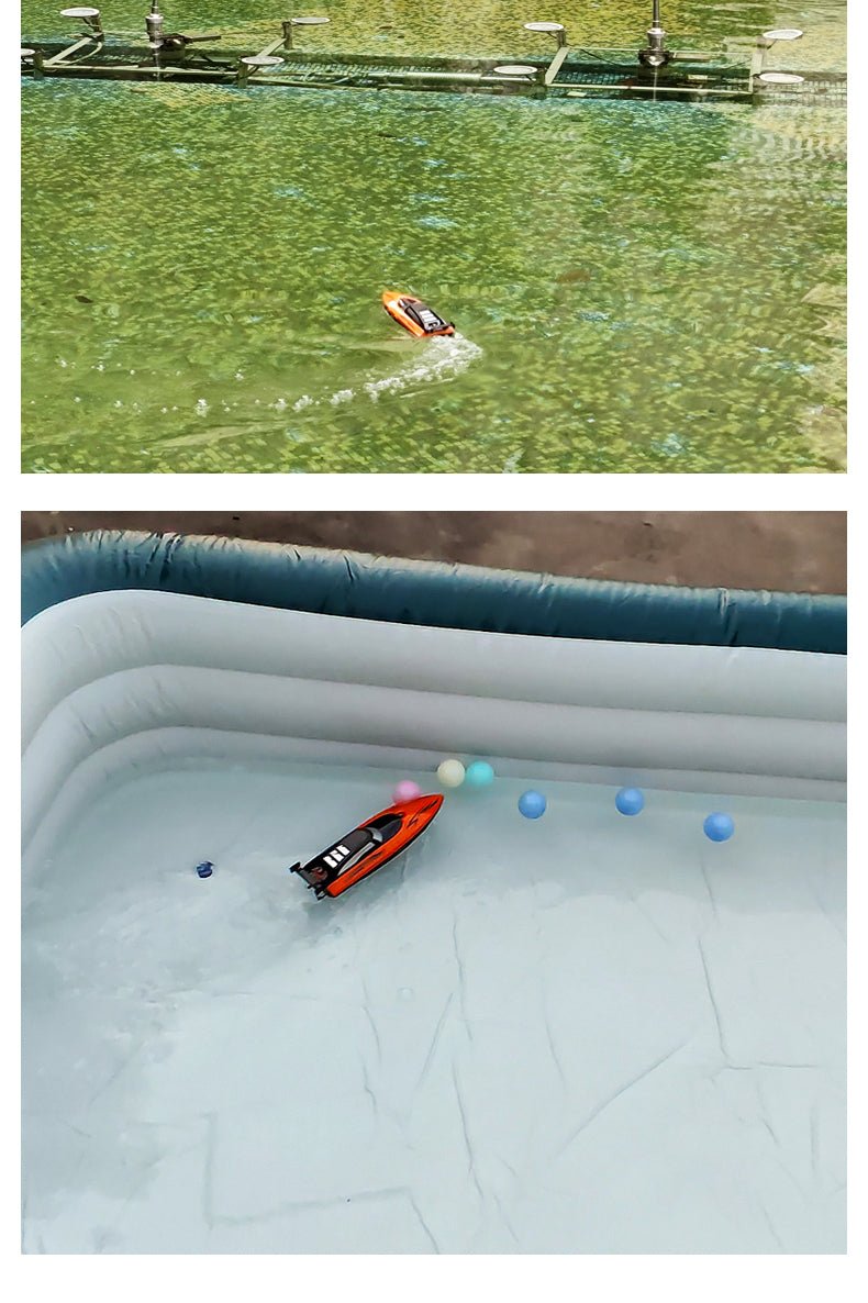 1:36 Scale 2.4G RC High - Speed Twin Propeller Boat – 8 km/h, 500mAh Battery, 25m Control Distance – SKU 1896930 - with | Sold by Uncle Wiener's Wholesale