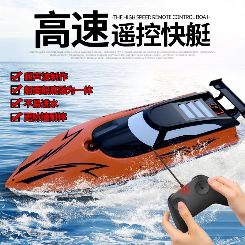 1:36 Scale 2.4G RC High - Speed Twin Propeller Boat – 8 km/h, 500mAh Battery, 25m Control Distance – SKU 1896930 - with | Sold by Uncle Wiener's Wholesale