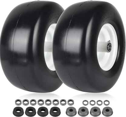 13x6.50 - 6 Lawn Mower Tires (2 - Pack) – Wide - Profile Tubeless Front Tires for Zero - Turn Mowers – T1365062PK - with | Sold by Uncle Wiener's Wholesale