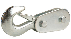 1/4" Heavy Duty Pulley Block with Hook 4000lb Capacity Steel 113234