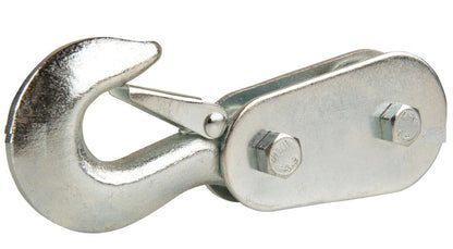 1/4" Heavy Duty Pulley Block with Hook 4000lb Capacity Steel 113234 - with | Sold by Uncle Wiener's Wholesale