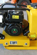 14” Plate Compactor – 6.5HP Vibratory Tamper with Wheels & Water Tank - C75HC - Gas - Powered Plate Compactor with | Sold by Uncle Wiener's Wholesale