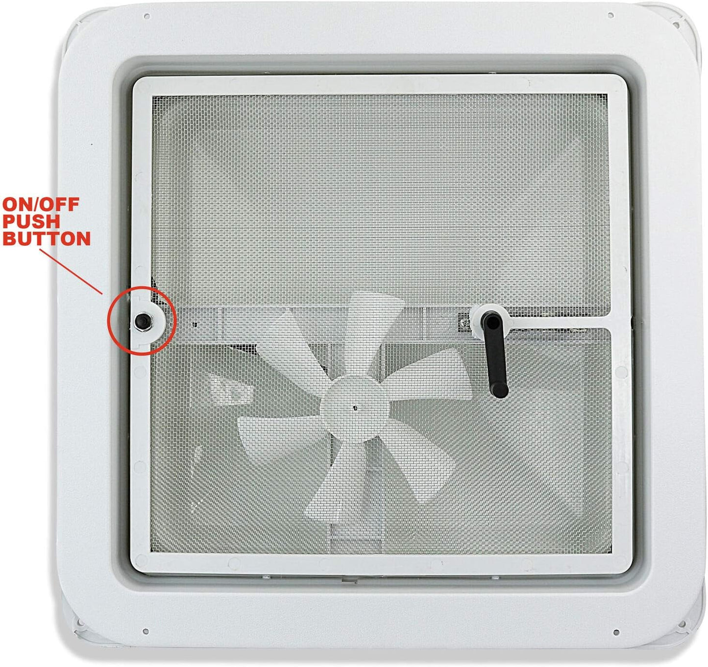 14" RV Roof Vent with Fan – Universal Fit for Camper, Trailer, Motorhome, VK100M - with | Sold by Uncle Wiener's Wholesale