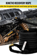 1.4" x 31.5' Heavy Duty Double Recovery Rope – 52,300 lbs Kinetic Tow Rope 523467 - with | Sold by Uncle Wiener's Wholesale