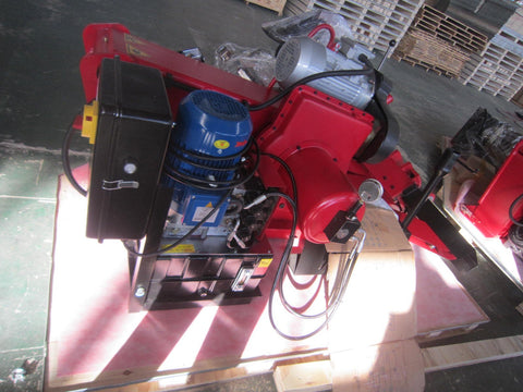 14"–42" Heavy Duty Truck Tire Changer Machine – Dual 2.2kW Motors, Hydraulic Rim Clamp, Commercial Bus & Semi Tire Remover | Model TZ890 - with | Sold by Uncle Wiener's Wholesale