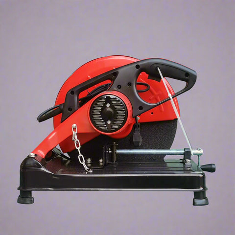 14 inch 1800W metal chop saw with 80T blade and adjustable cutting angle