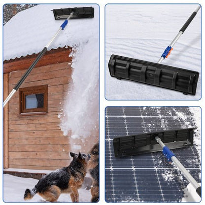 14FT Telescopic Snow Roof Scraper Nylon Head Extension Pole 4.25M SNOW14 - with | Sold by Uncle Wiener's Wholesale