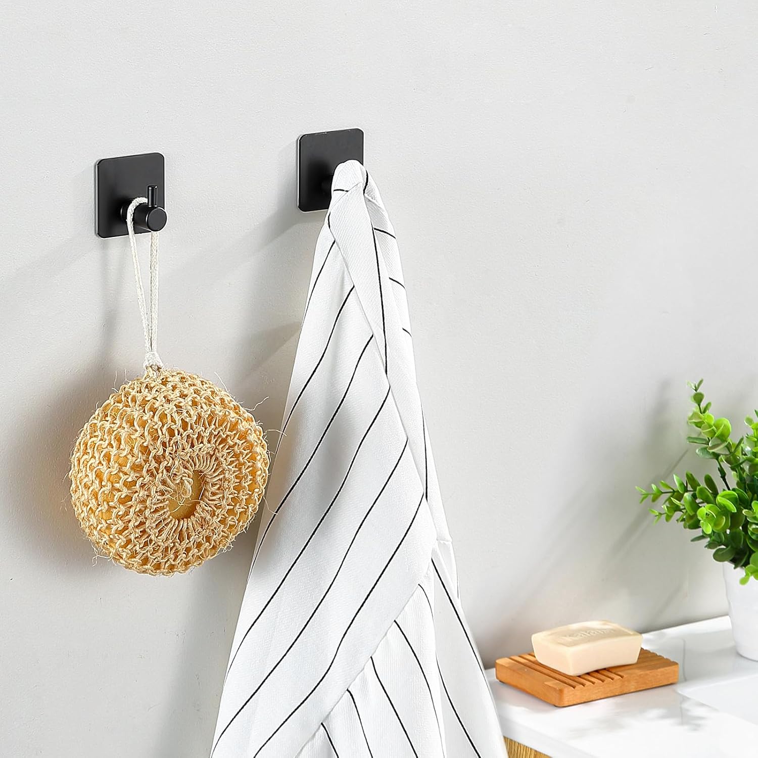 14pc Matte Black Bathroom Hardware Set Stainless Steel Towel Bar Rack Kit BH14R - with | Sold by Uncle Wiener's Wholesale