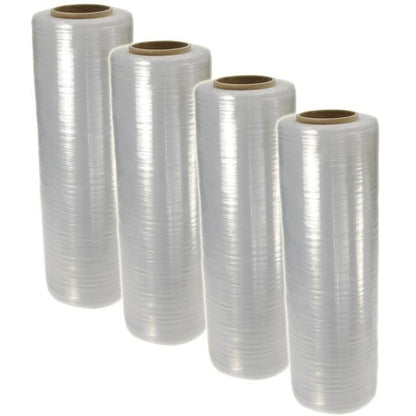 15 Inch 80 Gauge Stretch Shrink Wrap Film – 1500 FT Industrial Pallet Wrap – Durable & Clear Packaging Roll – 1580GA - with 1 roll | Sold by Uncle Wiener's Wholesale