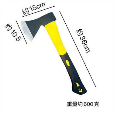 15 - Inch Wood Handle Chopping Axe – Heavy Duty Camp, Garden & Firewood Hatchet for Outdoor Use AXE001 - with | Sold by Uncle Wiener's Wholesale