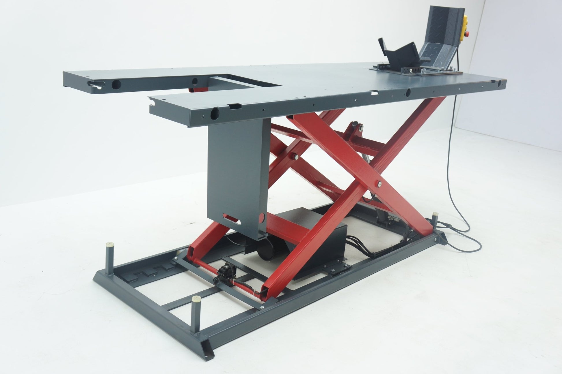 1500 LB Electric UTV/ATV Scissor Lift – Wide Body Hydraulic Platform | MCL4157 - Electric Wide Body Motorcycle and UTV Scissor Lift with | Sold by Uncle Wiener's Wholesale