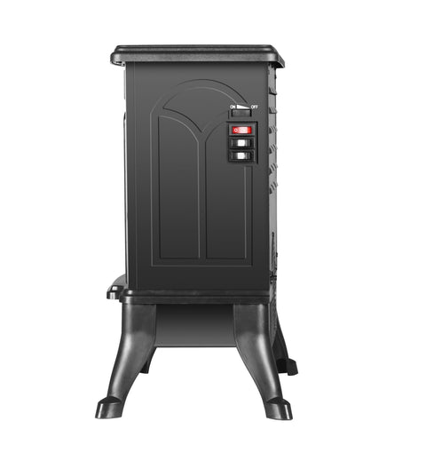 1500W Electric Fireplace Indoor Heater – Realistic LED Flame & Portable Space Heating | SKU: S1148 - with | Sold by Uncle Wiener's Wholesale