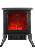 1500W Electric Fireplace Indoor Heater – Realistic LED Flame & Portable Space Heating | SKU: S1148 - with | Sold by Uncle Wiener's Wholesale