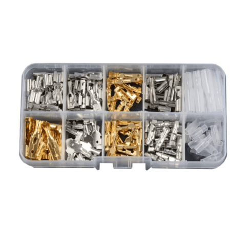 150pcs Insulated Male Female Wire Connector 2.8mm 4.8mm 6.3mm Set FS030150 - with | Sold by Uncle Wiener's Wholesale