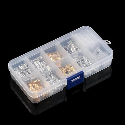 150pcs Insulated Male Female Wire Connector 2.8mm 4.8mm 6.3mm Set FS030150 - with | Sold by Uncle Wiener's Wholesale
