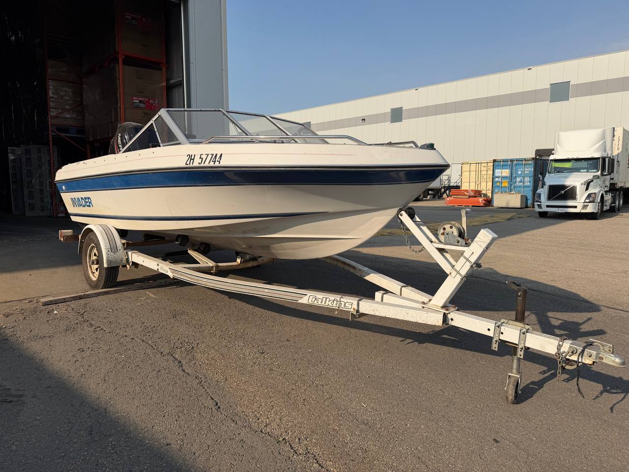 16 FT Invader Boat with 2017 Mercury 90 HP Four-Stroke - with | Sold by Uncle Wiener's Wholesale