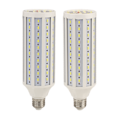 LED Corn Light Bulb E26 – 2 Pack High Output Garage & Shop Light (160W / 200W Options)