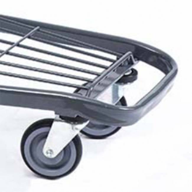 160L Heavy - Duty Shopping Cart With Lower Tray & Child Seat – Grey SC160L - with | Sold by Uncle Wiener's Wholesale