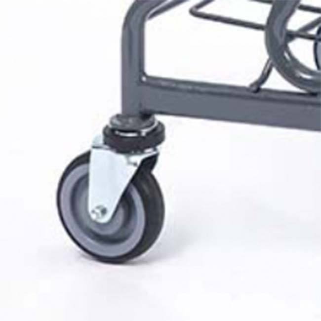 160L Heavy - Duty Shopping Cart With Lower Tray & Child Seat – Grey SC160L - with | Sold by Uncle Wiener's Wholesale