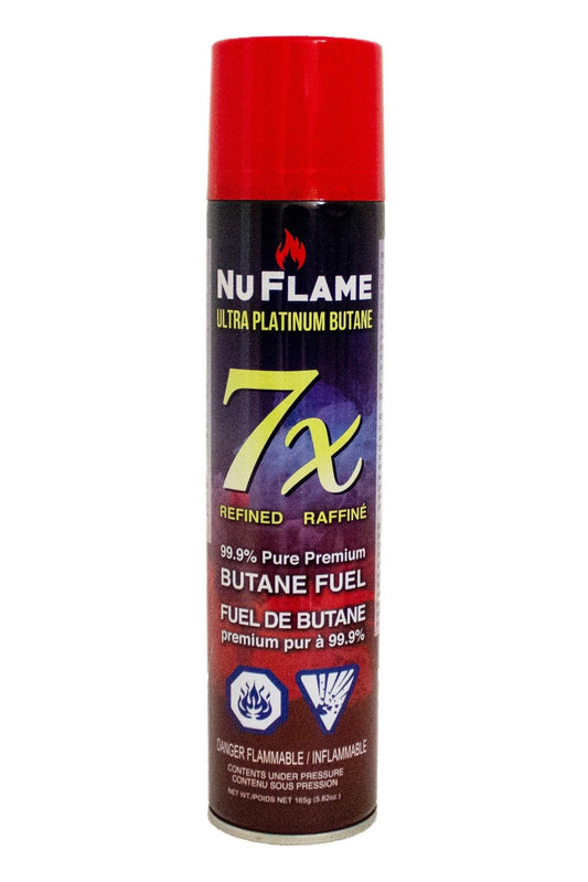 165 g Butane Gas Cartridge Fuel Canister for Portable Stove Torch Nuflame Ultra Platinum UF4985 - with | Sold by Uncle Wiener's Wholesale