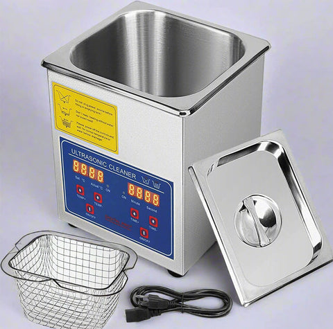 Stainless steel ultrasonic cleaner with digital LED control panel
2L ultrasonic cleaning machine with heating element
Professional heated ultrasonic cleaner – 10L capacity
Ultrasonic cleaner for jewelry, tools, and carburetors
Heavy-duty ultrasonic tank for industrial use