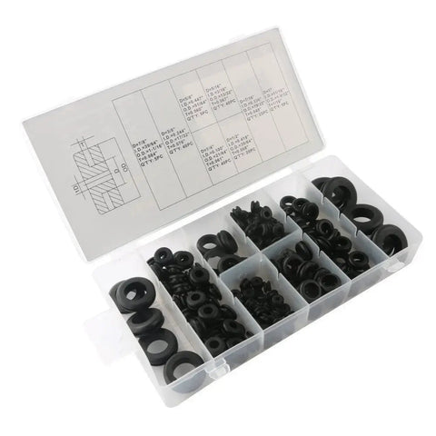 180pcs Rubber Grommets Firewall Seal Plug Assortment Set FS080018 - with | Sold by Uncle Wiener's Wholesale