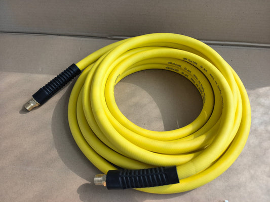 19 - Piece Air Compressor Accessory Kit with 3/8" × 25 ft Hybrid Hose, Quick Connect Fittings, Blow Gun & Tire Gauge – 19382514 - with | Sold by Uncle Wiener's Wholesale